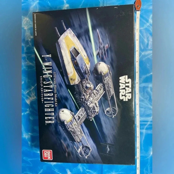 BAN DAI Star Wars Y-Wing Starfighter 1/72 scale Plastic Model Kit - Brand New - Picture 8 of 10